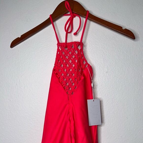 Mikoh Avalon Macrame One Piece Swimsuit Size Small - Picture 5 of 10